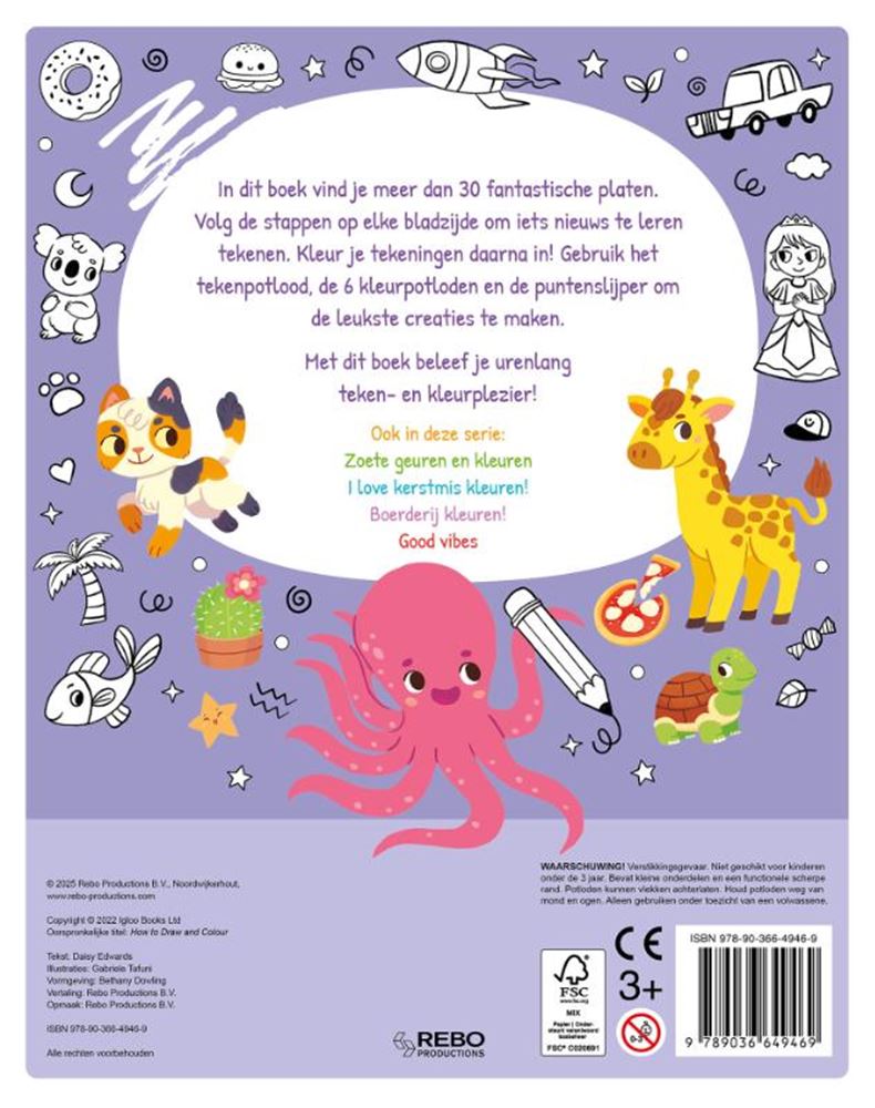 Afbeelding laden in galerijviewer, Teken kleur! - kleurmania 2+