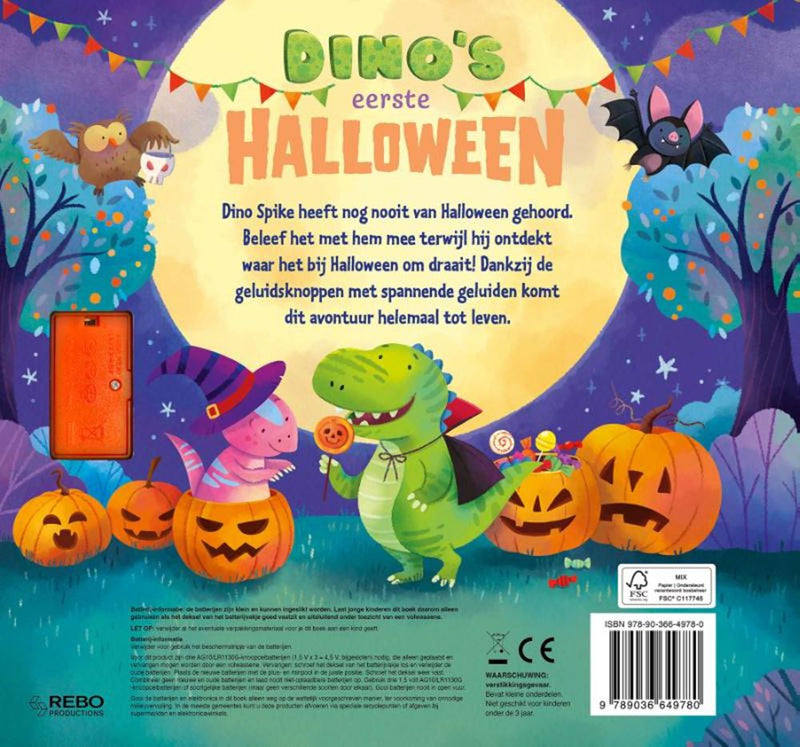 Chargez l'image dans la visionneuse de la galerie, Dino's eerste halloween - 11 geluidenboe