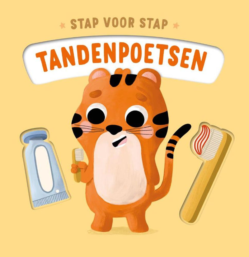 Chargez l'image dans la visionneuse de la galerie, Rebo publishers tandenpoetsen - stap voor stap kartonboekje