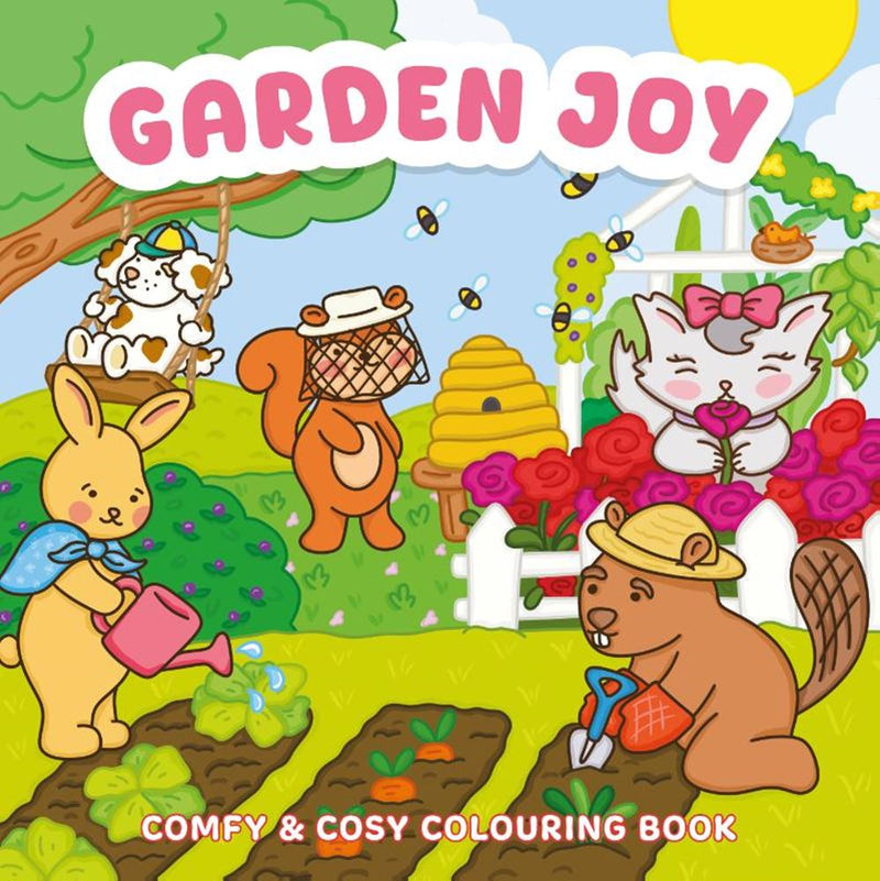 Afbeelding laden in galerijviewer, Rebo publishers garden joy - comfy cosy kleurboek