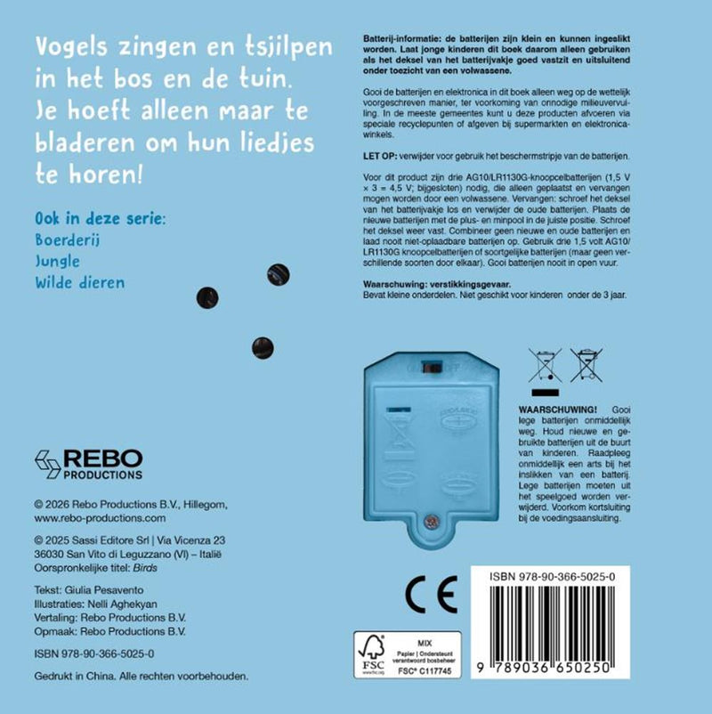 Chargez l'image dans la visionneuse de la galerie, Rebo publishers vogels - wat hoor ik daar? - 6 geluiden