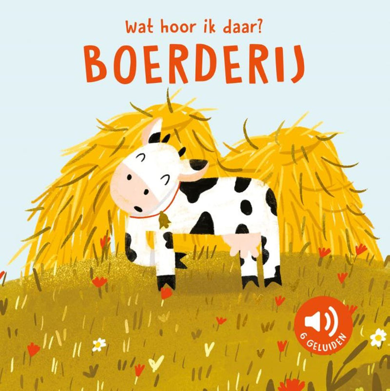 Afbeelding laden in galerijviewer, Rebo publishers geluidenboek: boerderij. 6 geluiden. 0+