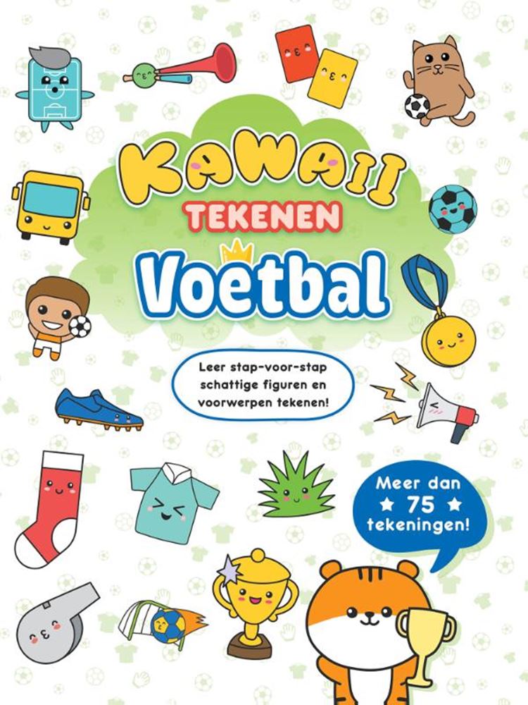 ギャラリービューアに画像をロードする, Rebo publishers kawaii tekenen voetbal 6+