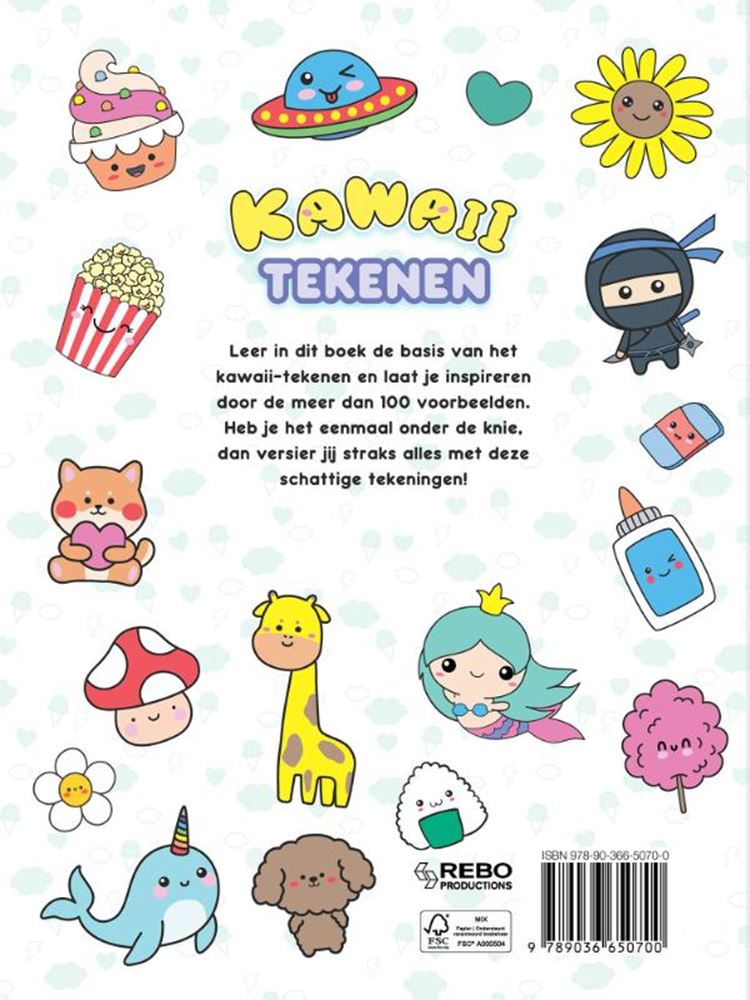 Chargez l'image dans la visionneuse de la galerie, Rebo publishers kawaii tekenen 6+