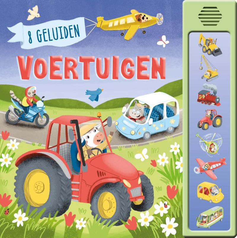 Chargez l'image dans la visionneuse de la galerie, Geluidenboek: voertuigen - 8-geluiden.