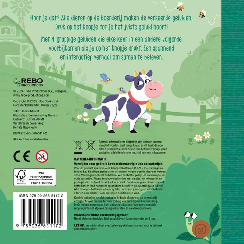 Afbeelding laden in galerijviewer, Op de boerderij - zoek het geluid 2+