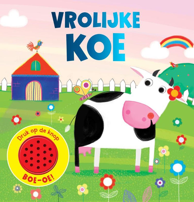 Chargez l'image dans la visionneuse de la galerie, Rebo publishers vrolijke koe - geluidenboek