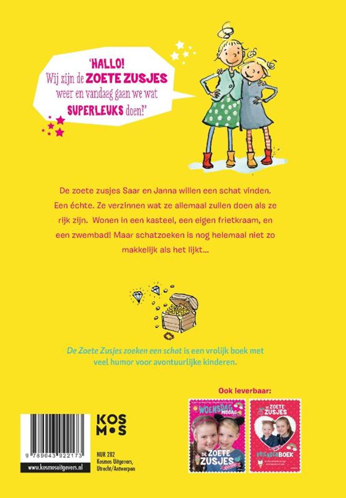 Afbeelding laden in galerijviewer, Centraal boekhuis de zoete zusjes zoeken een schat