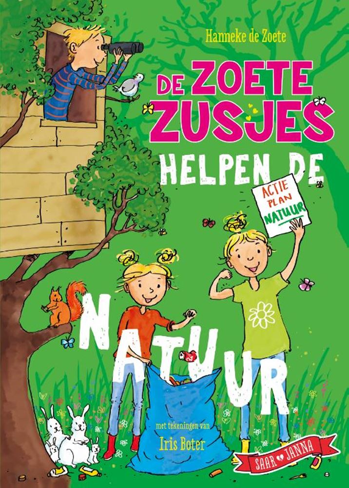Afbeelding laden in galerijviewer, Centraal boekhuis de zoete zusjes helpen de natuur