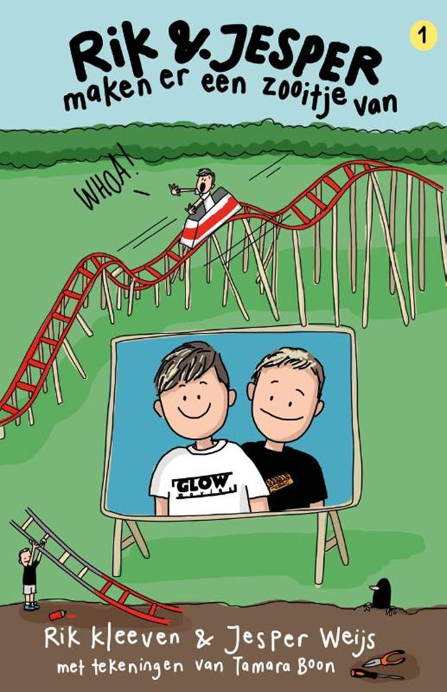 Afbeelding laden in galerijviewer, Centraal boekhuis rik en jesper maken er een zooitje van.