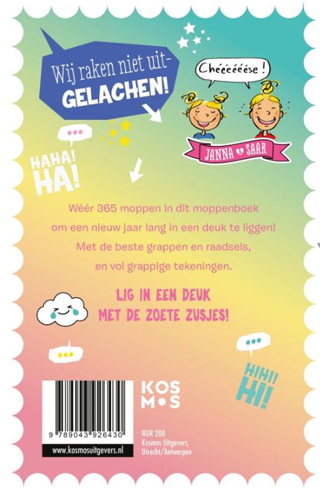 Afbeelding laden in galerijviewer, Centraal boekhuis de zoete zusjes moppenboek 2
