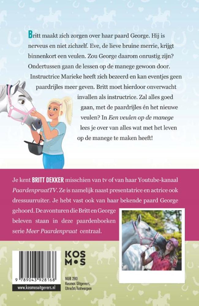 Afbeelding laden in galerijviewer, Britt dekker: een veulen op de manege 7+