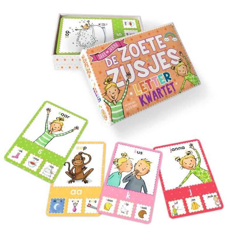 Chargez l'image dans la visionneuse de la galerie, De zoete zusjes letterkwartet 4+