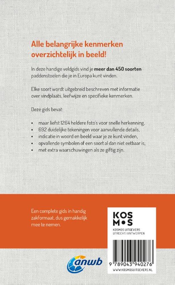 Chargez l'image dans la visionneuse de la galerie, Anwb-gids: welke paddenstoel is dat? mee