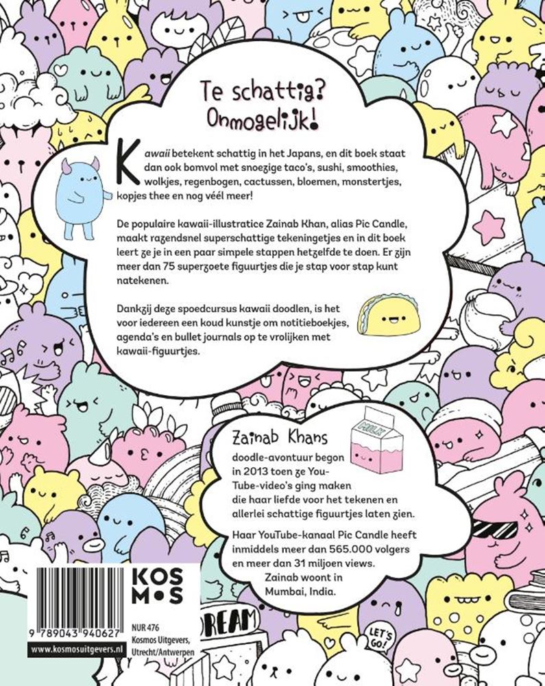 Afbeelding laden in galerijviewer, Kawaii doodles tekenen 5+
