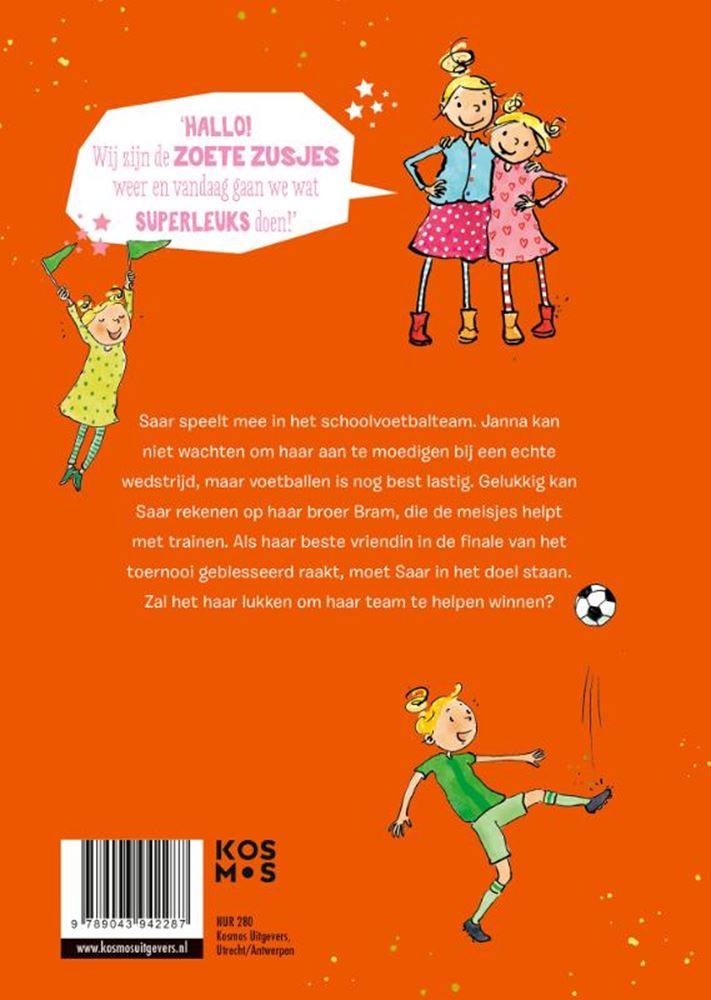 Chargez l'image dans la visionneuse de la galerie, Centraal boekhuis de zoete zusjes worden kampioen 4+