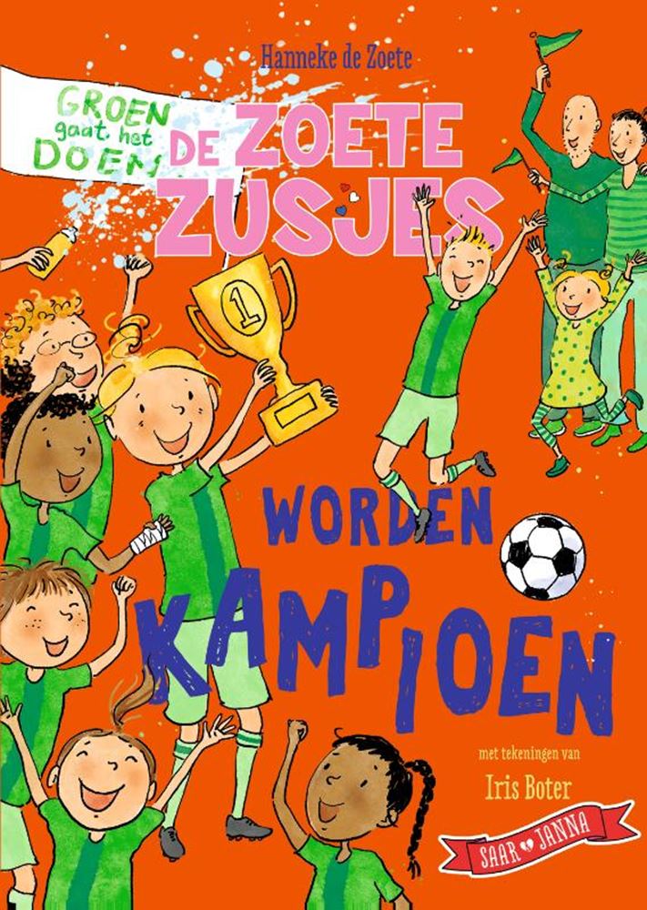 Chargez l'image dans la visionneuse de la galerie, Centraal boekhuis de zoete zusjes worden kampioen 4+