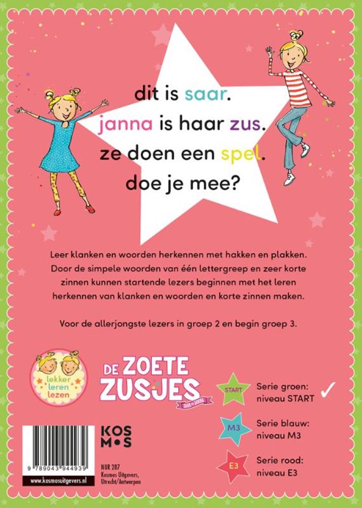 Afbeelding laden in galerijviewer, Centraal boekhuis zoete zusjes: een spel met een doos 4+