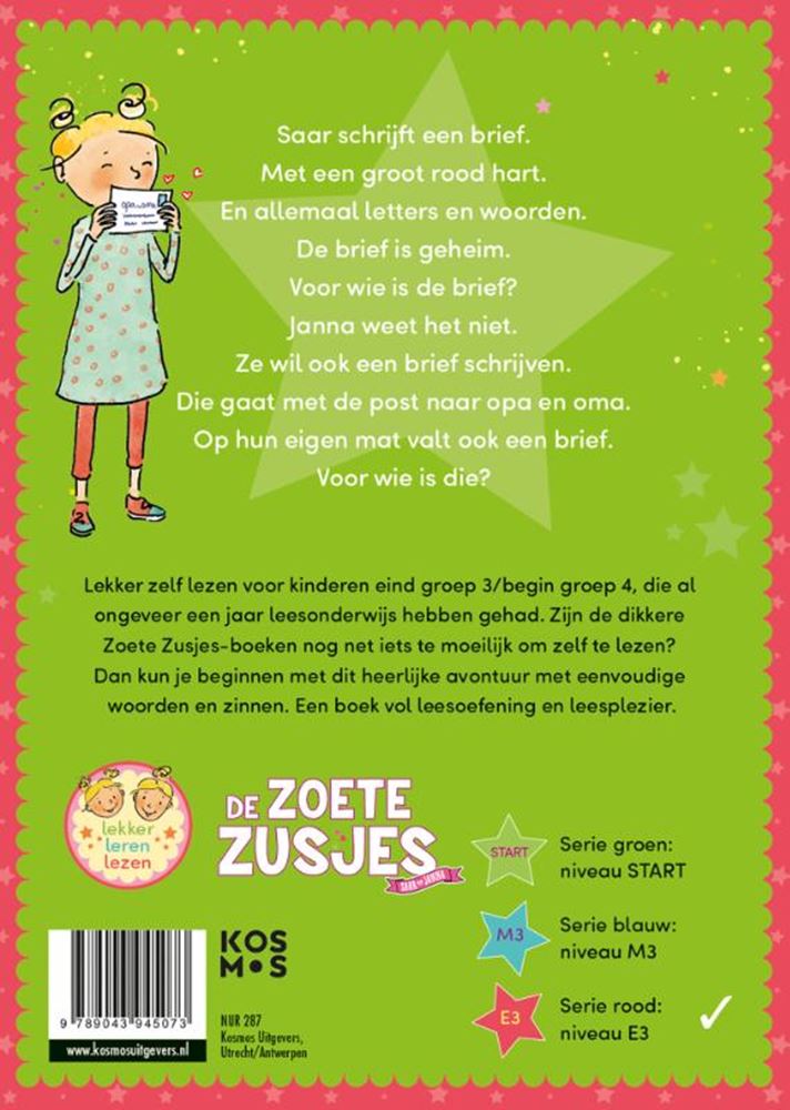 Afbeelding laden in galerijviewer, Zoete zusjes: een brief in de bus 5+