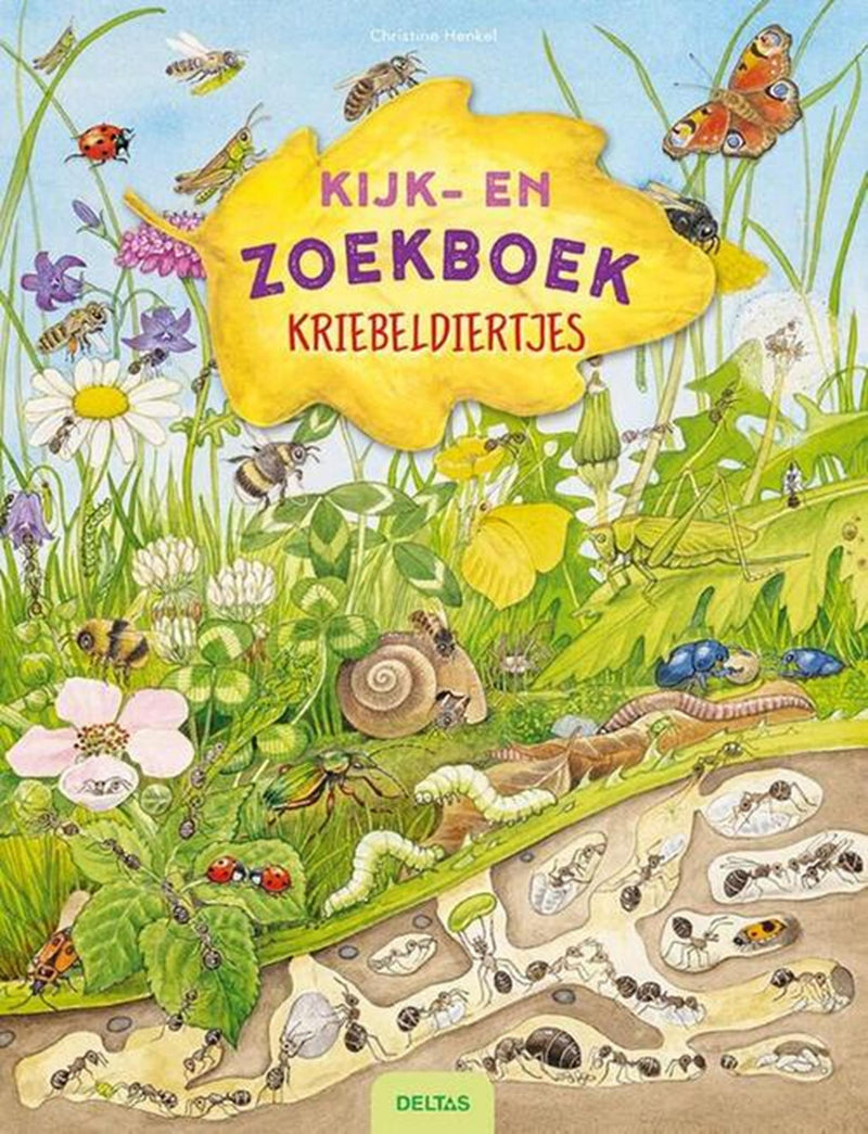 Afbeelding laden in galerijviewer, Deltas kijk- en zoekboek - kriebeldiertjes