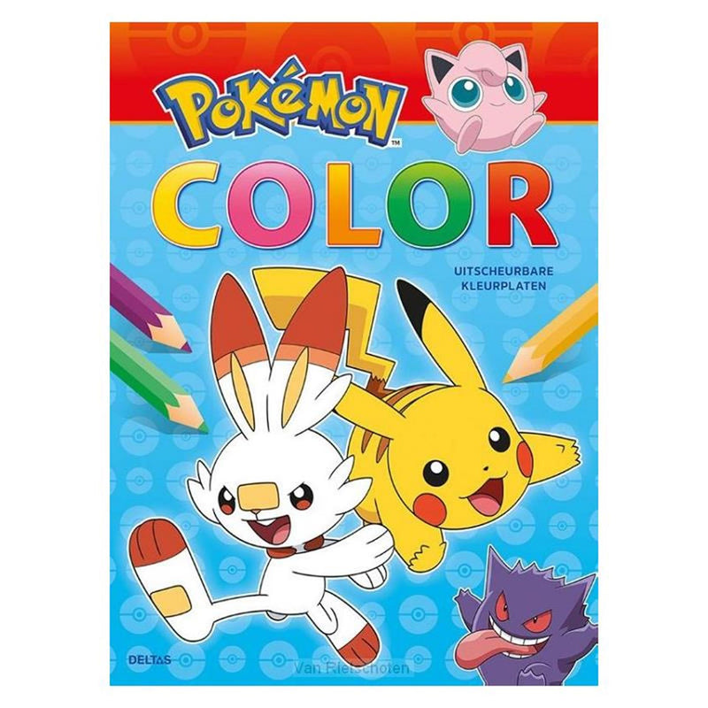 Load image into Gallery viewer, Pokemon pokémon color kleurboek