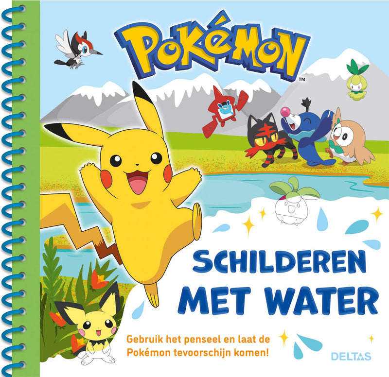 Load image into Gallery viewer, Pokemon pokémon schilderen met water deel 1