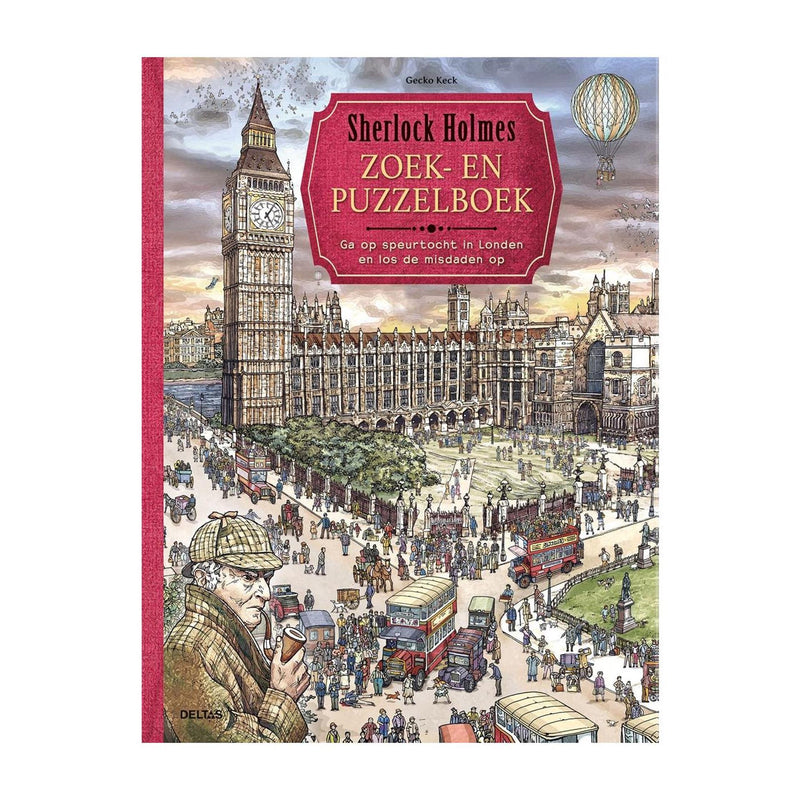 Afbeelding laden in galerijviewer, Deltas sherlock holmes zoek- en puzzelboek