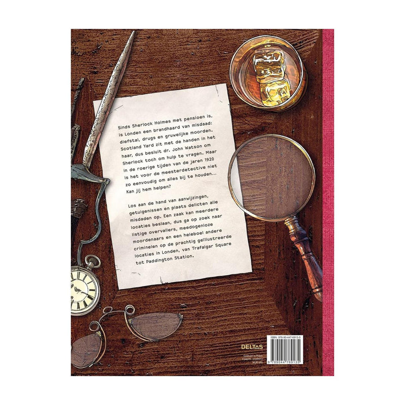 Afbeelding laden in galerijviewer, Deltas sherlock holmes zoek- en puzzelboek