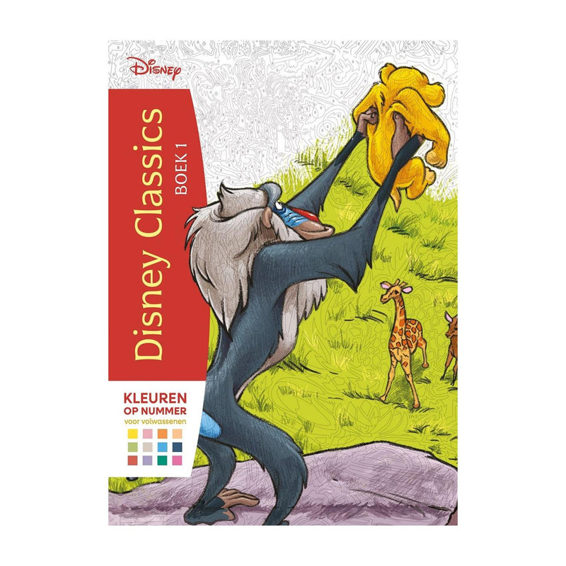 Chargez l'image dans la visionneuse de la galerie, Deltas disney classics boek 1 - kleuren op nummer voor volwassenen