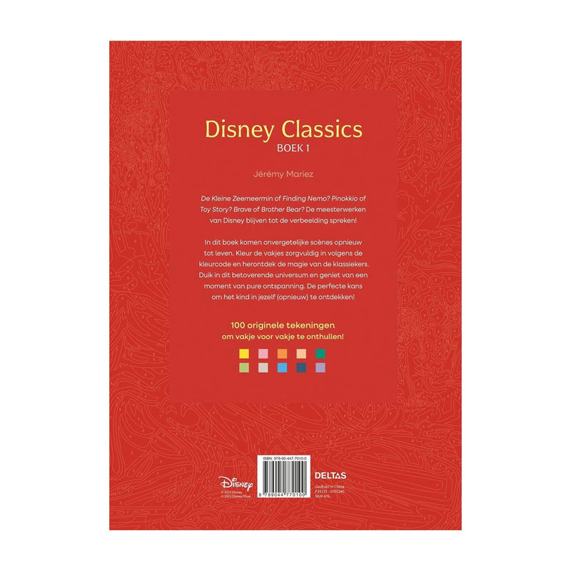 Chargez l'image dans la visionneuse de la galerie, Deltas disney classics boek 1 - kleuren op nummer voor volwassenen