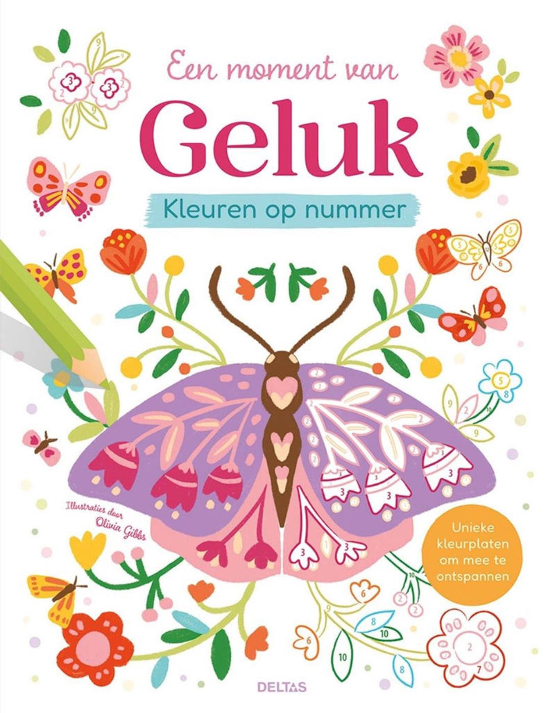 Afbeelding laden in galerijviewer, Deltas kleuren op nummer - een moment van geluk