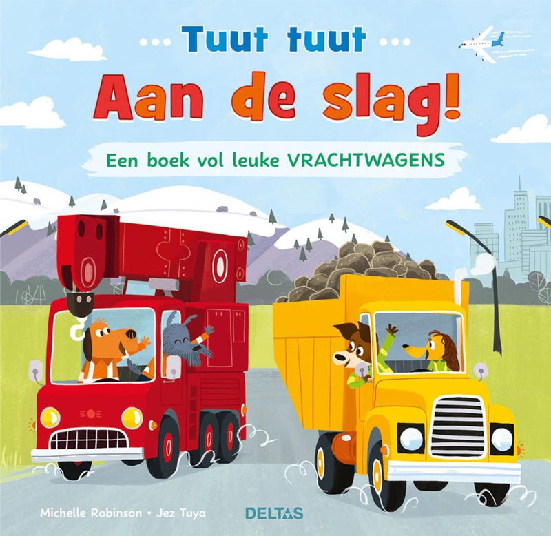 Chargez l'image dans la visionneuse de la galerie, Deltas tuut tuut - aan de slag! een boek vol leuke vrachtwagens