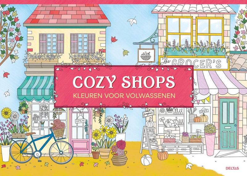 Afbeelding laden in galerijviewer, Deltas cozy shops - kleuren voor volwassenen