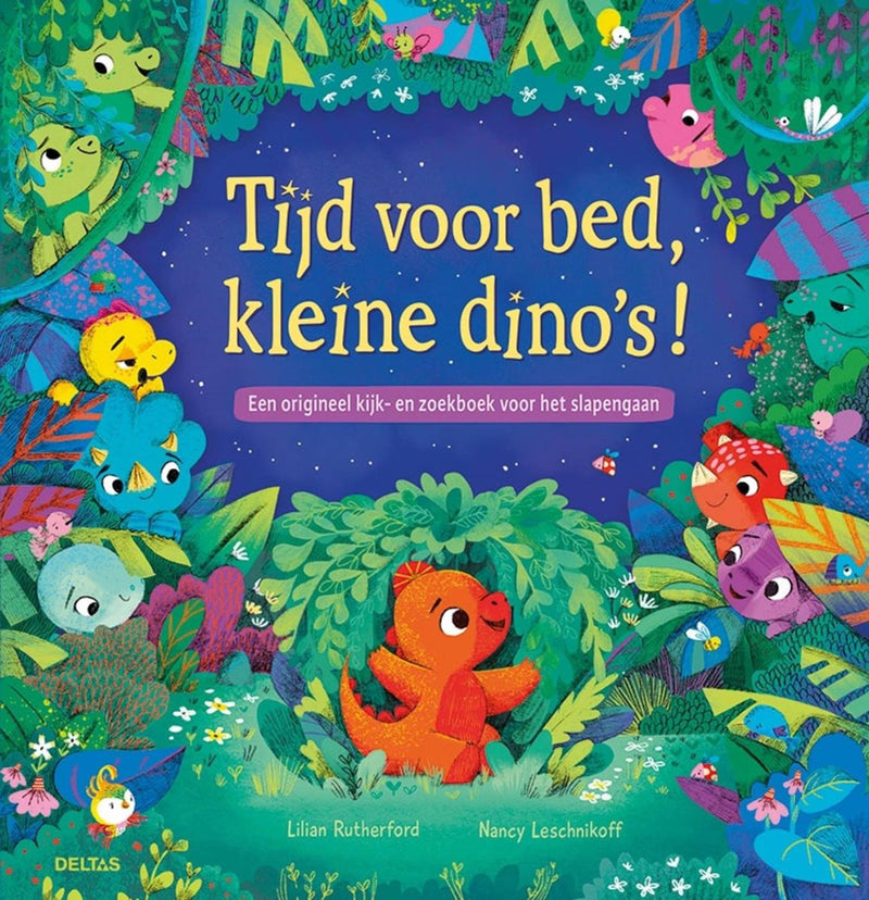 Chargez l'image dans la visionneuse de la galerie, Deltas tijd voor bed, kleine dino's! kijk- en zoekboek