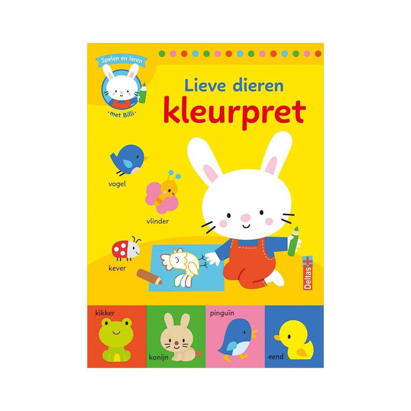 Chargez l'image dans la visionneuse de la galerie, Deltas spelen en leren met billi - lieve dieren kleurpret