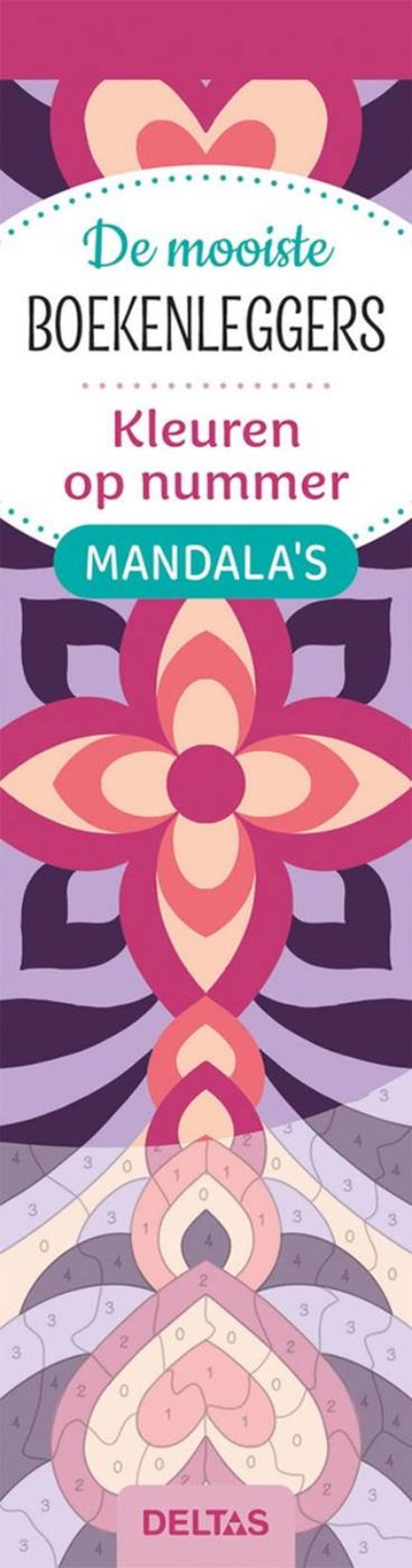 Afbeelding laden in galerijviewer, Deltas de mooiste kleurboekenleggers kleuren op nummer mandala's