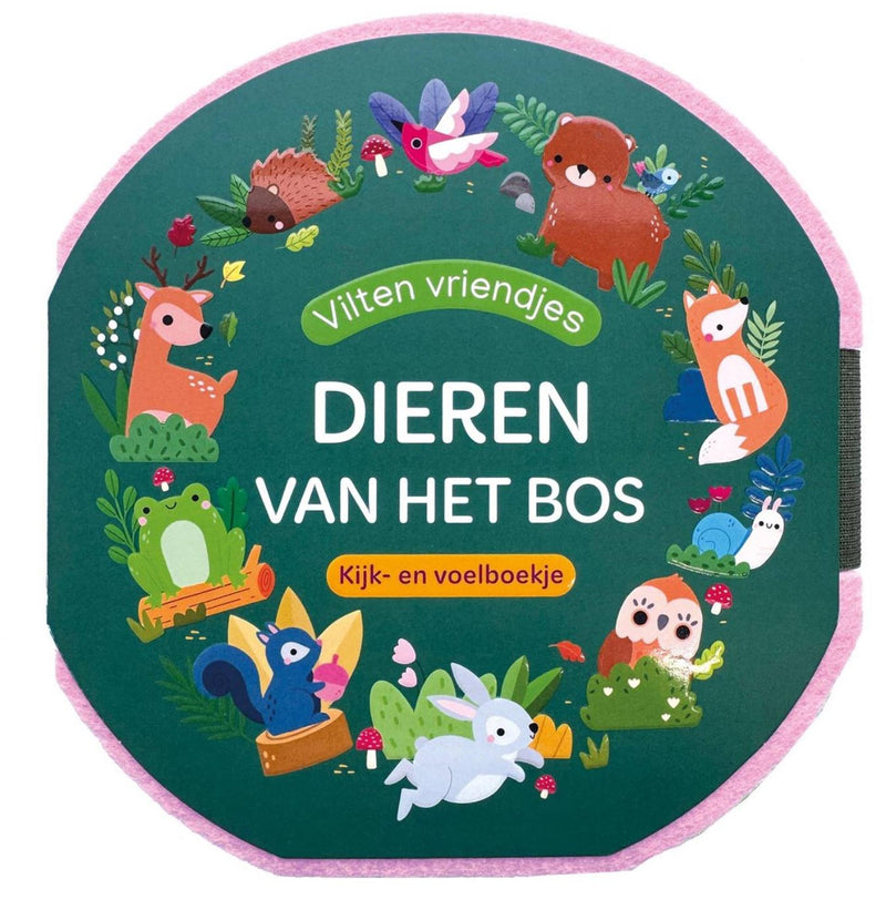 Afbeelding laden in galerijviewer, Deltas vilten vriendjes - dieren van het bos