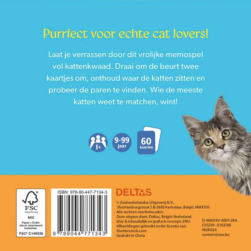 Afbeelding laden in galerijviewer, Deltas match the cats! - memospel