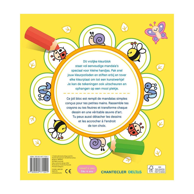Afbeelding laden in galerijviewer, Deltas happy mandala color kleurboek