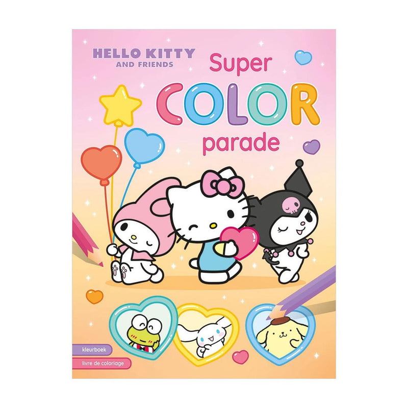 ギャラリービューアに画像をロードする, Deltas hello kitty and friends super color parade kleurboek