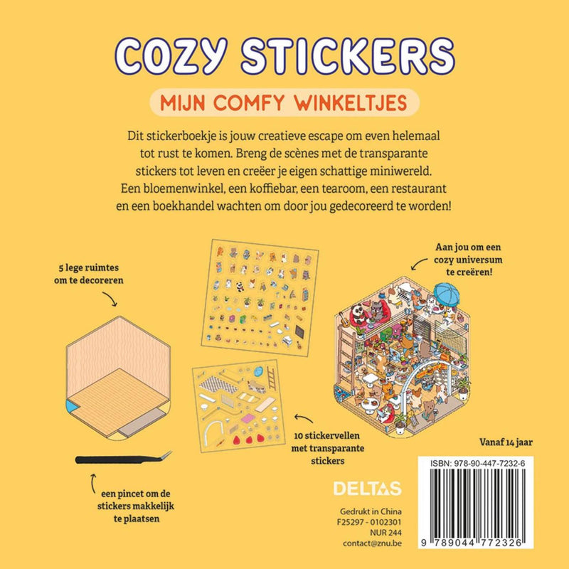 Chargez l'image dans la visionneuse de la galerie, Deltas cozy stickers - mijn comfy winkeltjes