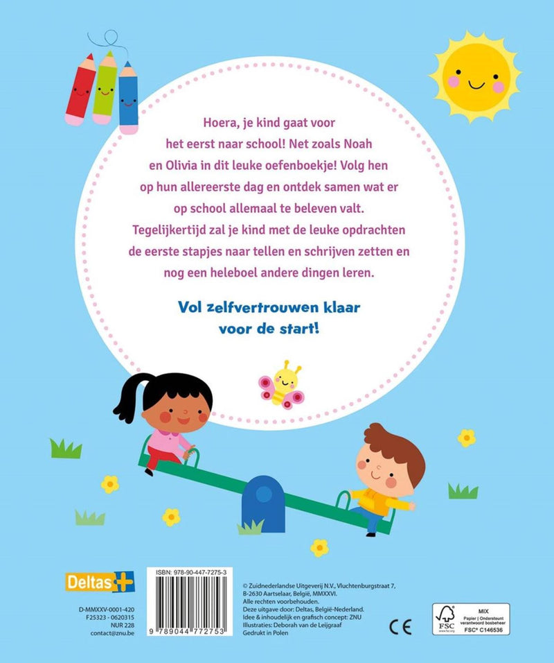 Afbeelding laden in galerijviewer, Deltas voor het eerst naar school - speel- en oefenboek