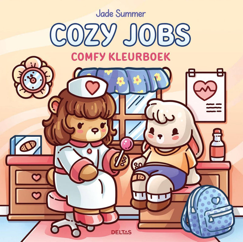 Afbeelding laden in galerijviewer, Deltas cozy jobs - comfy kleurboek jade summer