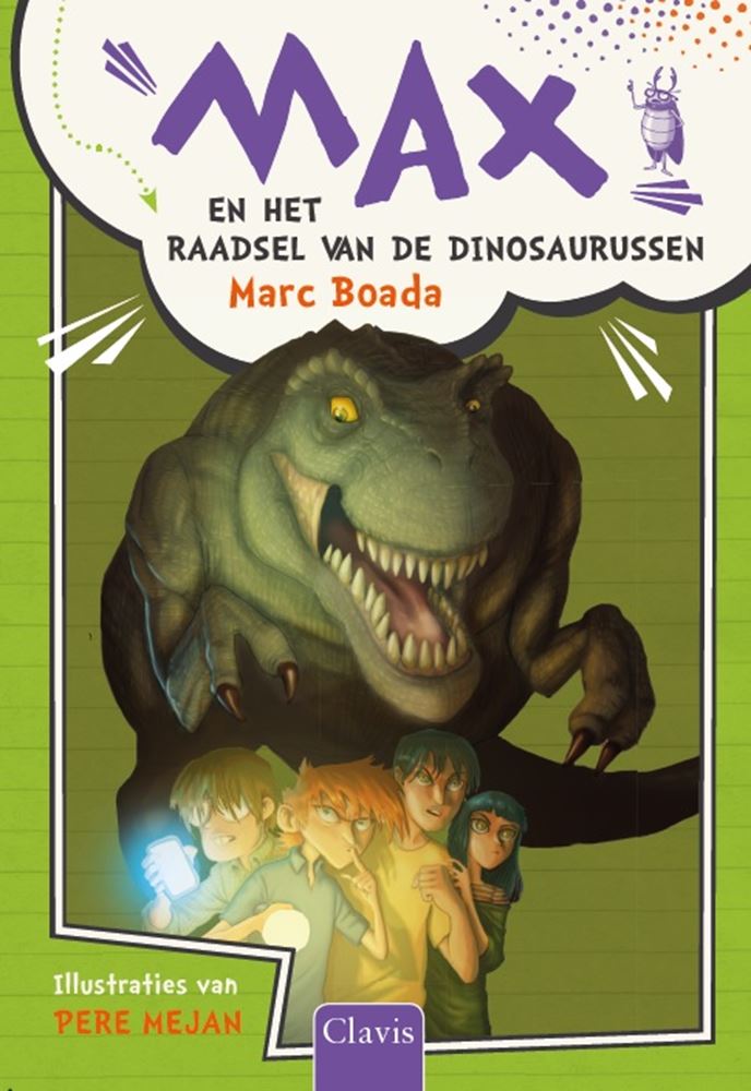 Chargez l'image dans la visionneuse de la galerie, Max en het geheim van de dinosauriërs. 1