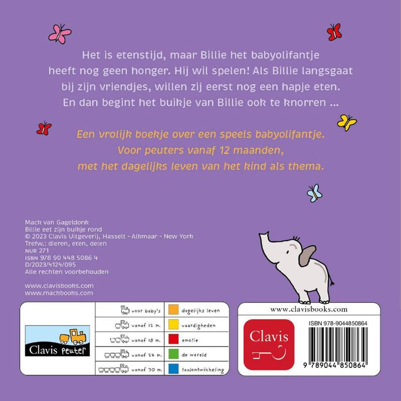 Afbeelding laden in galerijviewer, Billie eet zijn buikje rond 2+