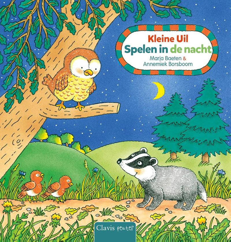 ギャラリービューアに画像をロードする, Kleine uil, spelen in de nacht 2+