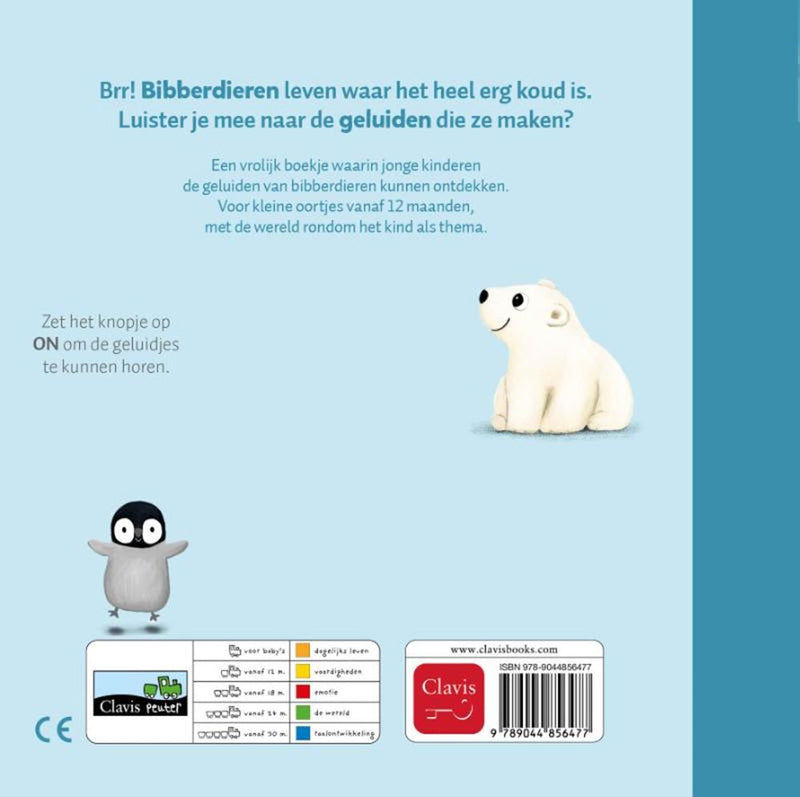 Afbeelding laden in galerijviewer, Geluidenboek: bibberdieren. (nieuw) 1+