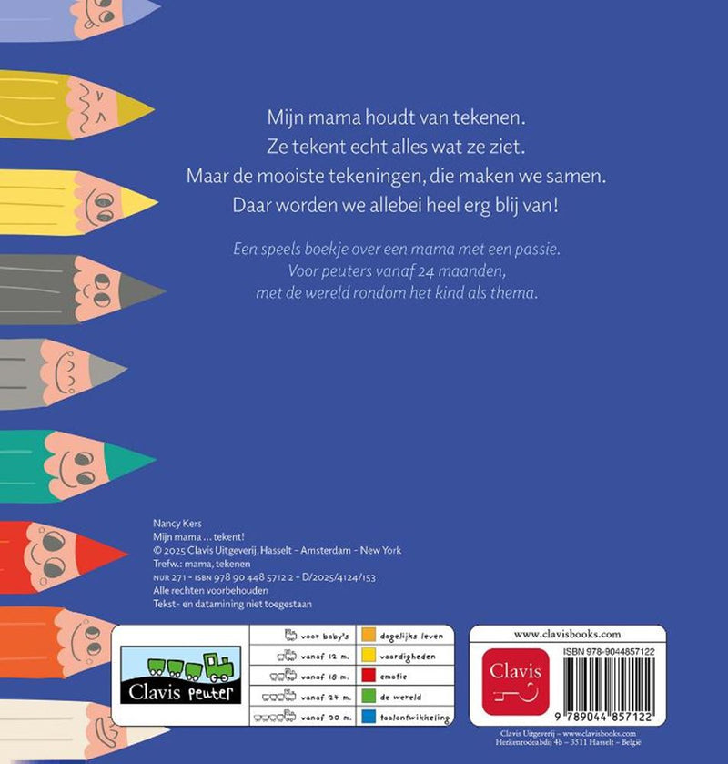 Afbeelding laden in galerijviewer, Mijn mama ... tekent! 2+