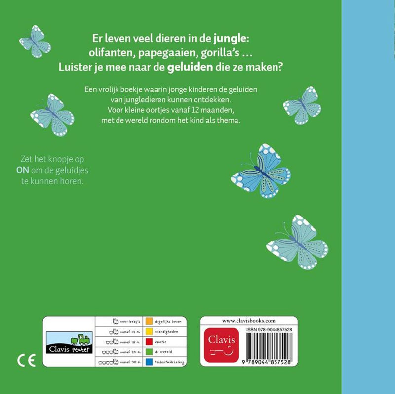 Chargez l'image dans la visionneuse de la galerie, Geluidenboek: de jungle. 1+