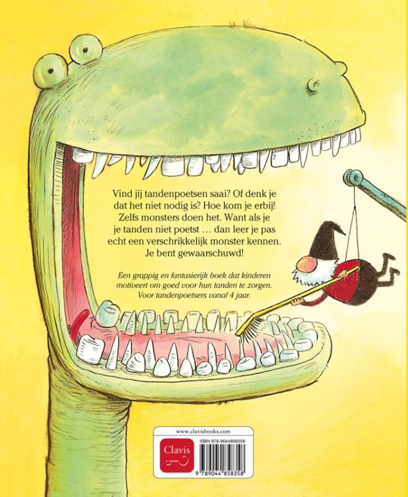 Afbeelding laden in galerijviewer, Zelfs monsters poetsen hun tanden 4+